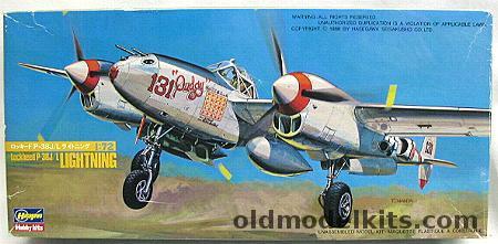 Hasegawa 1/72 Lockheed P-38 J/L Lightning - McGuires 'Pudgy' or Morris 'My Dad', 816 plastic model kit